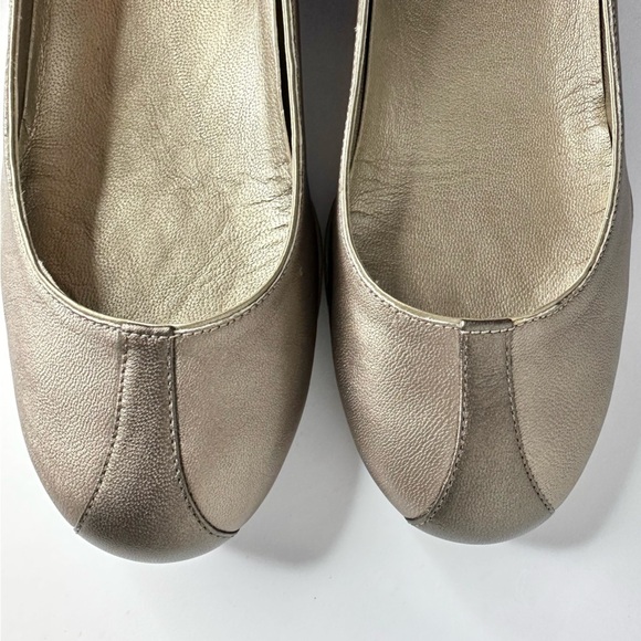 Cole Haan Nike Air Metallic Ballet Style Flat Comfort Shoe D28867 Women’s 6.5 - Picture 7 of 8